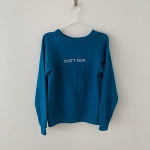 Intentionally Blank Vintage PARTY MOM Sweatshirt